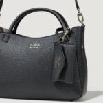 Borsa Guess BRENTON BUCKET Nero - Foto 3