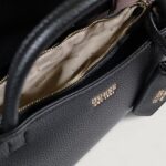 Borsa Guess BRENTON BUCKET Nero - Foto 5