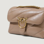 Borsa Pinko LOVE PUFF CLASSIC CL SHEEP NAPPA Beige scuro - Foto 2