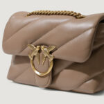 Borsa Pinko LOVE PUFF MINI CL SHEEP NAPPA Beige scuro - Foto 2