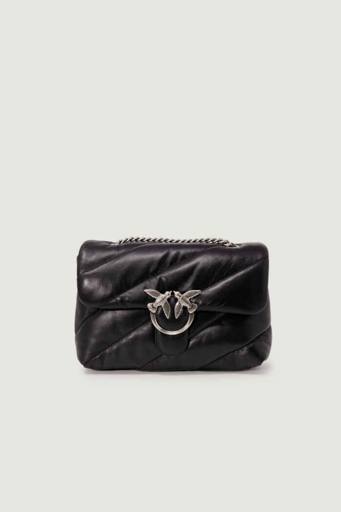 Borsa Pinko LOVE PUFF CLASSIC CL SHEEP NAPPA Black Silver