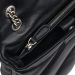 Borsa Pinko LOVE PUFF MINI CL SHEEP NAPPA Black Silver - Foto 2