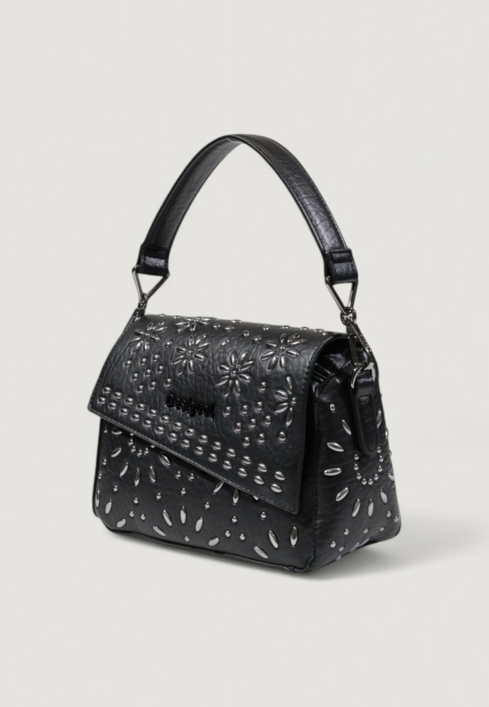 Borsa Desigual BAG METAL DANDELION_PHUKET MINI Nero - Foto 3