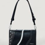 Borsa Desigual BAG_PUNKETTE DORTMUND FLAP Nero - Foto 1