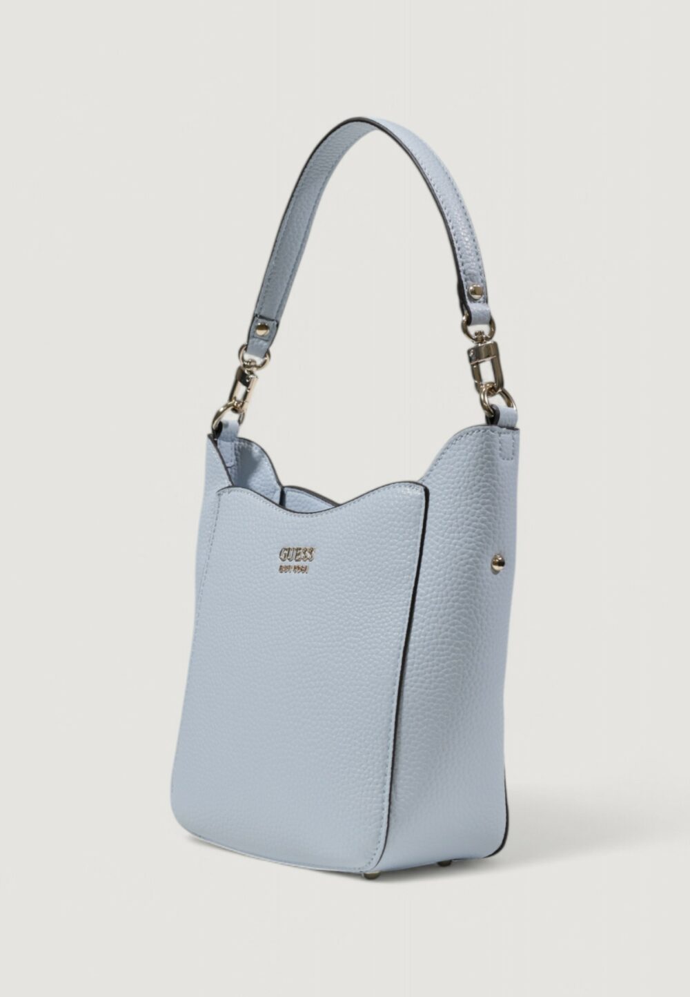 Borsa Guess BRENTON BUCKET Celeste - Foto 2