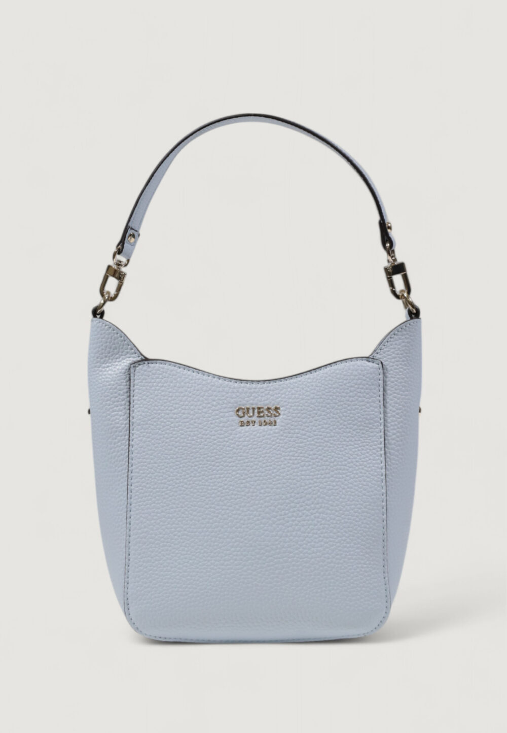 Borsa Guess BRENTON BUCKET Celeste - Foto 4