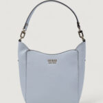 Borsa Guess BRENTON BUCKET Celeste - Foto 4