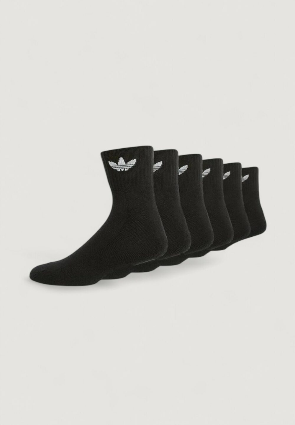 Calzini corti Adidas MID ANKLE SCK 6 UNISEX Nero - Foto 2