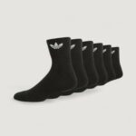 Calzini corti Adidas MID ANKLE SCK 6 UNISEX Nero - Foto 2