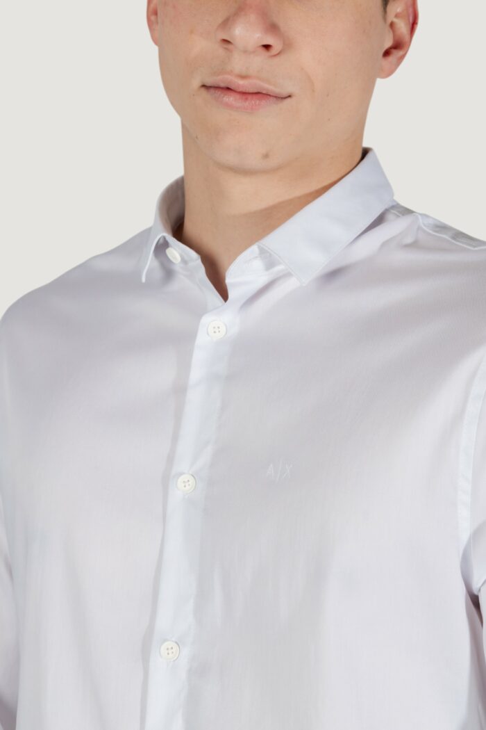 Camicia manica lunga Armani Exchange  Bianco