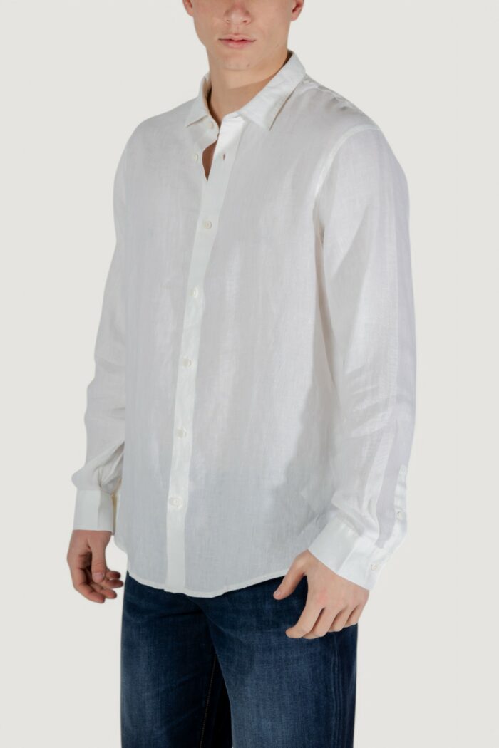 Camicia manica lunga Armani Exchange  Bianco