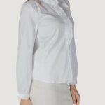 Camicia manica lunga Jacqueline de Yong JDYMIO L/S FRILL SHIRT WVN Bianco - Foto 3