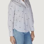 Camicia manica lunga Jacqueline de Yong JDYNELLY L/S LOOSE SHIRT WVN Nero - Foto 3