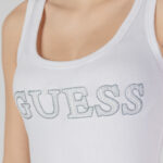 Canotta Guess SL EMBELLISHED LOGO Bianco - Foto 5