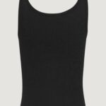 Canotta Tommy Hilfiger Jeans TJW BUTTON TANK Nero - Foto 3