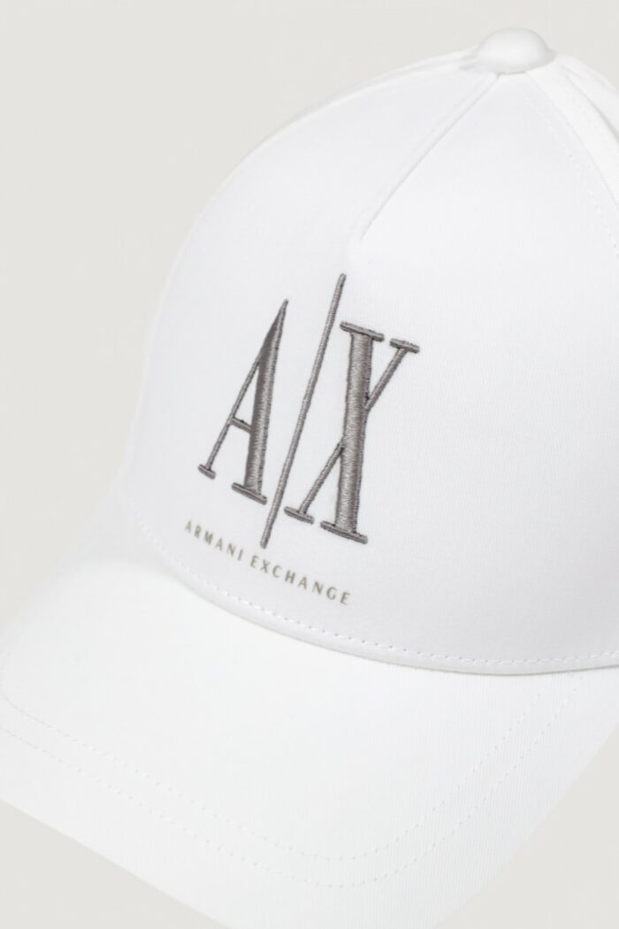 Cappello con visiera Armani Exchange BASEBALL Bianco – XM000811 AF13343