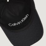 Cappello con visiera Calvin Klein MONOGRAM JACQUARD CAP Nero - Foto 3