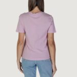 T-shirt Vila Clothes Visybilla O-Neck S/S/Pb Rosa - Foto 4