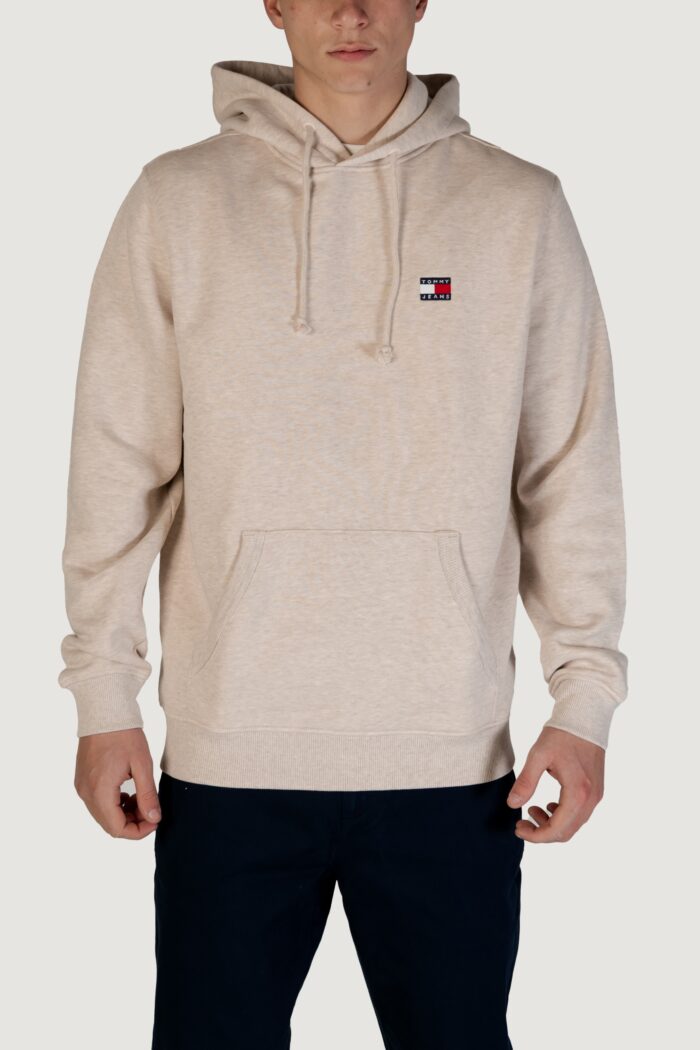 Felpa con cappuccio Tommy Hilfiger TJM REG BADGE Beige