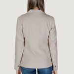 Giacca Only ONLRAVEN LIFE L/S FIT BLAZER CC TLR Beige chiaro - Foto 4