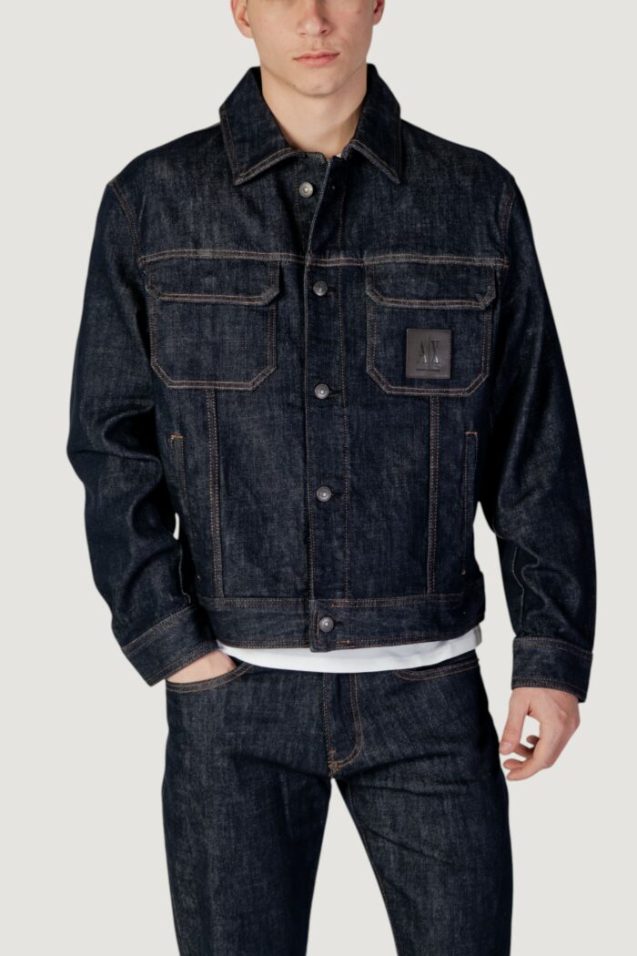 Giacchetto Armani Exchange  Denim scuro