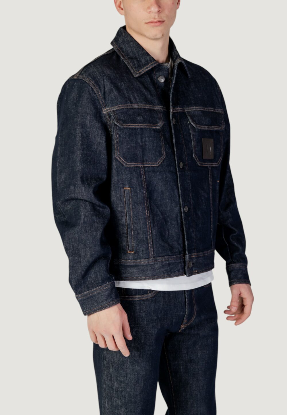 Giacchetto Armani Exchange  Denim scuro - Foto 3