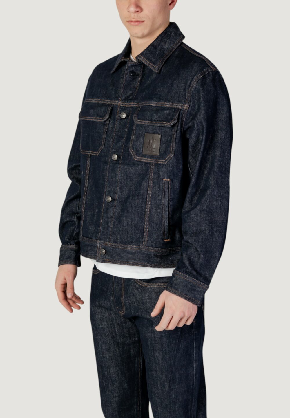 Giacchetto Armani Exchange  Denim scuro - Foto 5