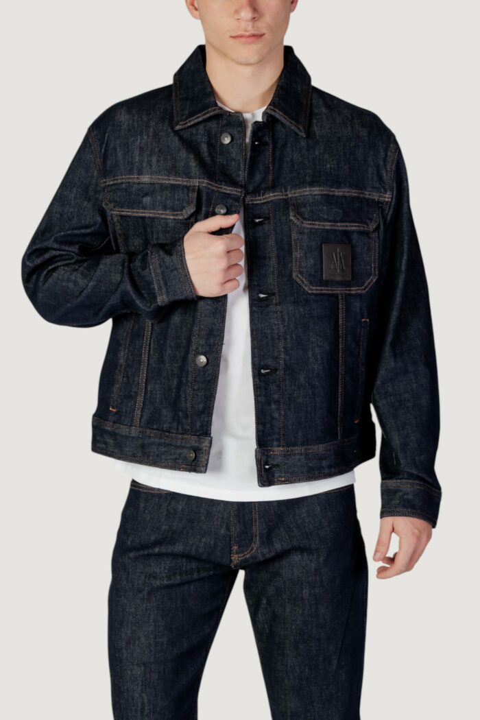 Giacchetto Armani Exchange  Denim scuro