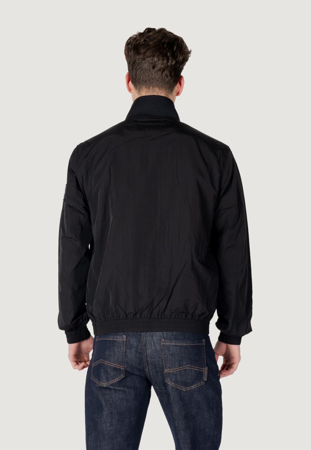 Giacchetto Calvin Klein Jeans UNPADDED HARRINGTON Nero - Foto 5