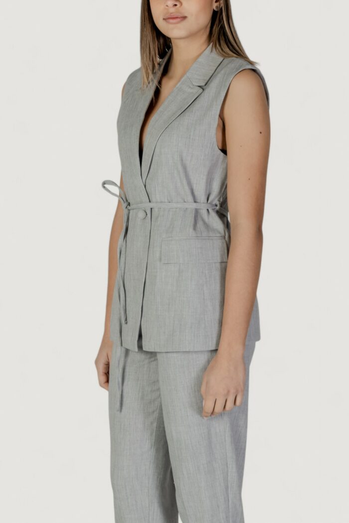 Gilet da completo Vila Clothes Visala S/L Tailored /R/Bfs Grigio