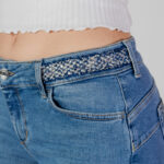 Jeans bootcut Liu-Jo B.UP BEAT REG.W.BRAID Denim chiaro - Foto 5