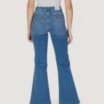 Jeans bootcut Liu-Jo B.UP FLARE H.W.JEWEL Denim chiaro - Foto 4