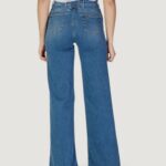 Jeans bootcut Liu-Jo ECS B.UP PARFAIT FLARE H.W. Denim chiaro - Foto 4