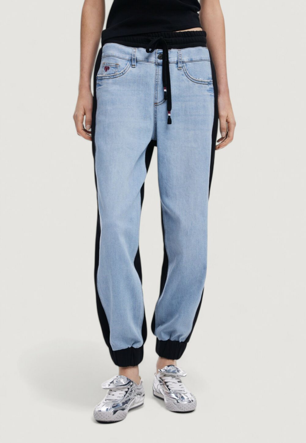 Jeans mom Desigual DENIM PEETERS Nero - Foto 1