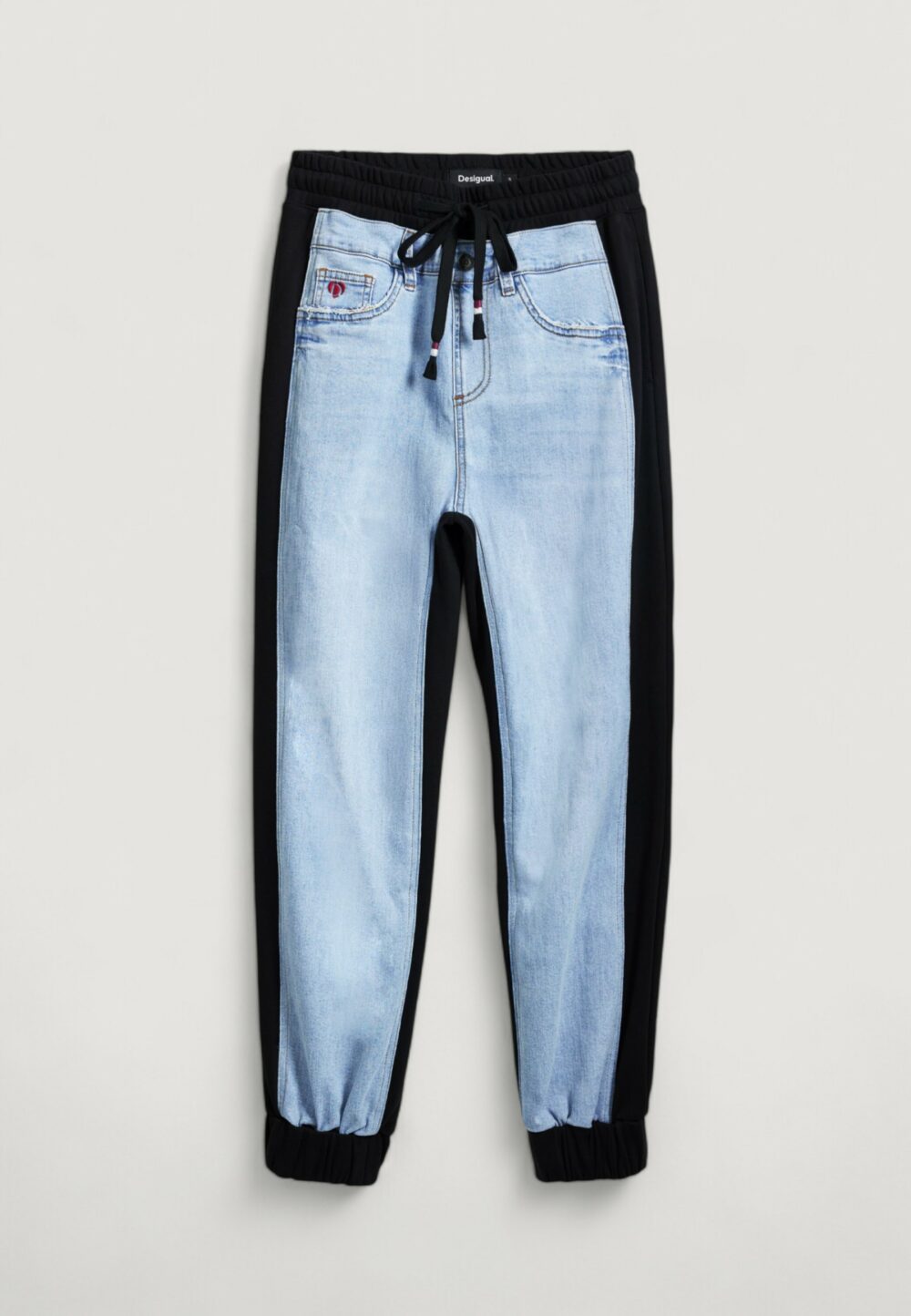 Jeans mom Desigual DENIM PEETERS Nero - Foto 4