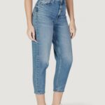 Jeans mom Tommy Hilfiger Jeans MOM JEAN UH TPR AI51 Denim chiaro - Foto 4