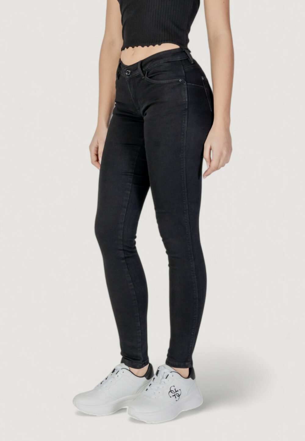 Jeans skinny Guess CURVE X Nero - Foto 2