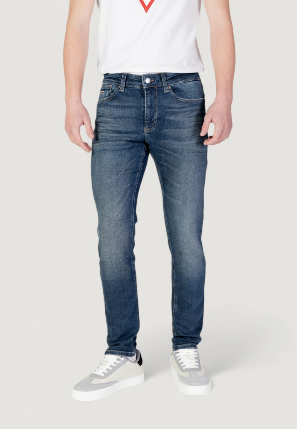 Jeans skinny Tommy Hilfiger Jeans AUSTIN TPRD AI6 Denim scuro - Foto 1