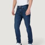 Jeans slim Calvin Klein Jeans  Denim scuro - Foto 2