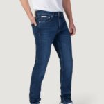 Jeans slim Calvin Klein Jeans  Denim scuro - Foto 3