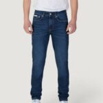 Jeans slim Calvin Klein Jeans  Denim scuro - Foto 5