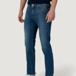 Jeans slim Jeckerson JOHN 5 TASCHE TOPPA Blue Denim Scuro - Foto 3