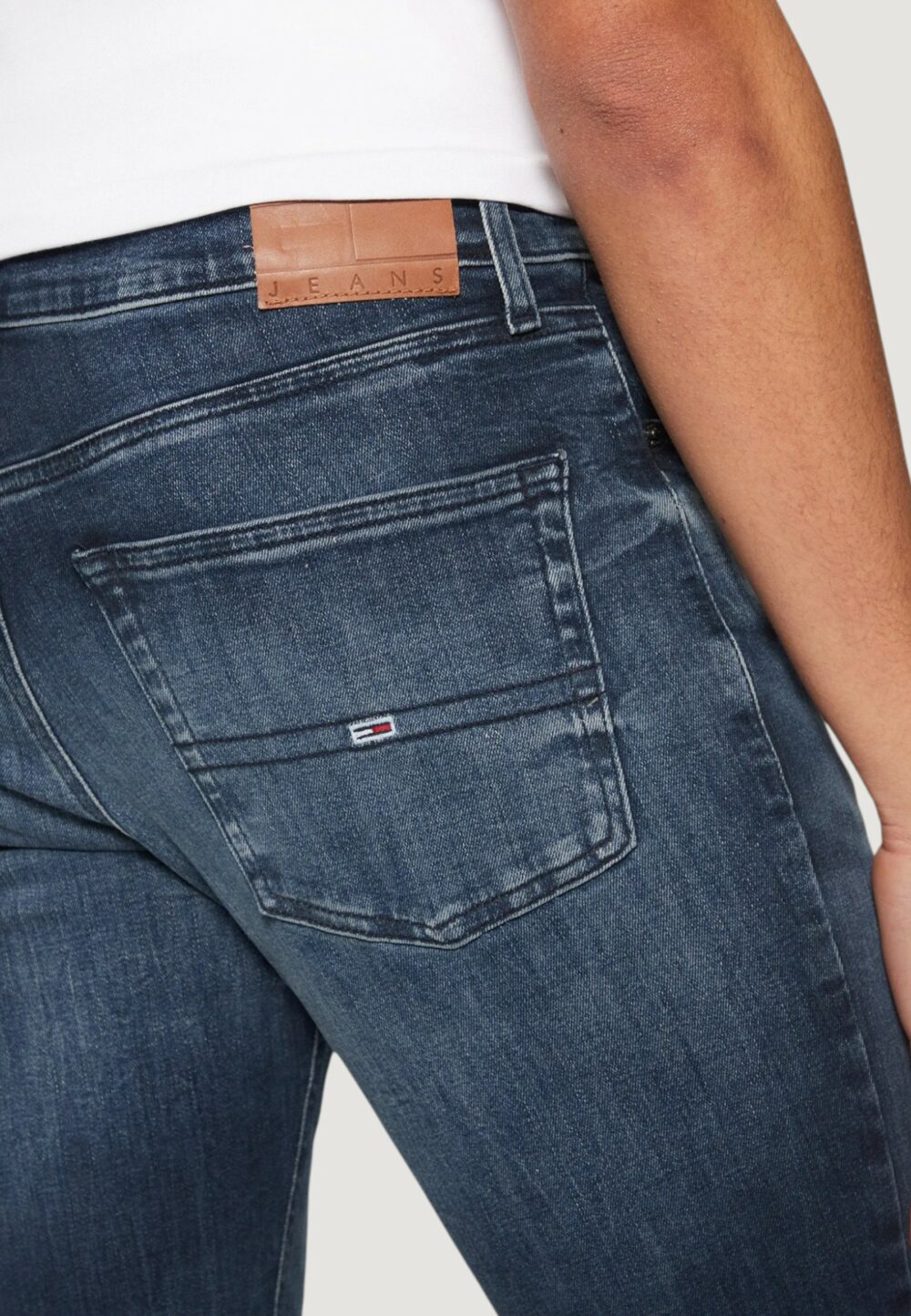 Jeans slim Tommy Hilfiger Jeans SCANTON AI1262 Denim scuro - Foto 4