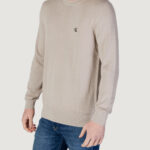 Maglia Calvin Klein Jeans MODERN CREW NECK Beige chiaro - Foto 2