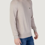 Maglia Calvin Klein Jeans MODERN CREW NECK Beige chiaro - Foto 3