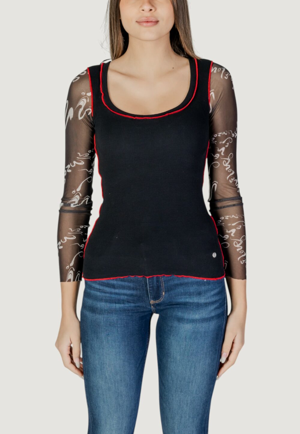 Maglia Desigual TS_MARTINA Nero - Foto 4