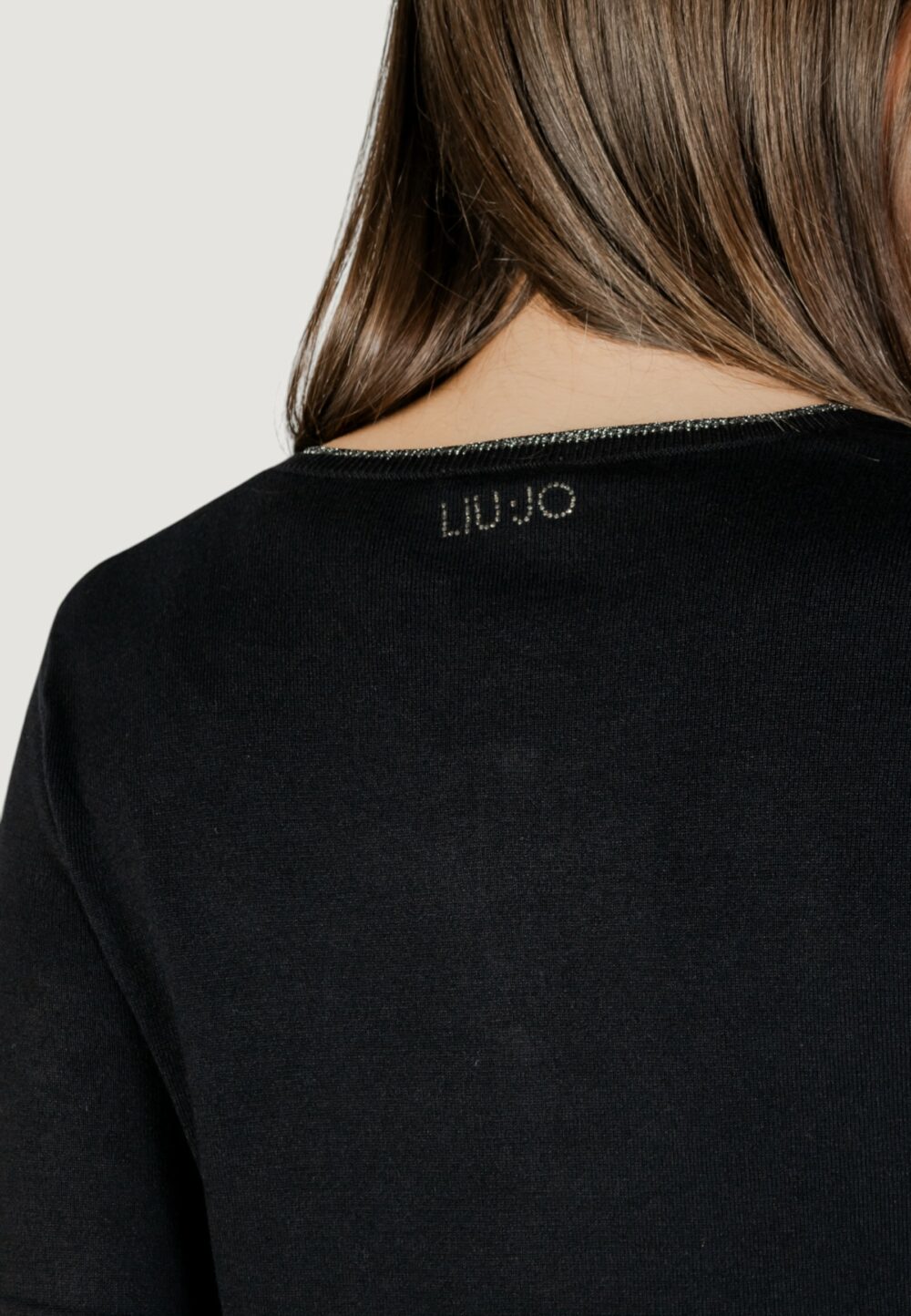 Cardigan Liu-Jo ECS APERTA M/L Nero - Foto 5