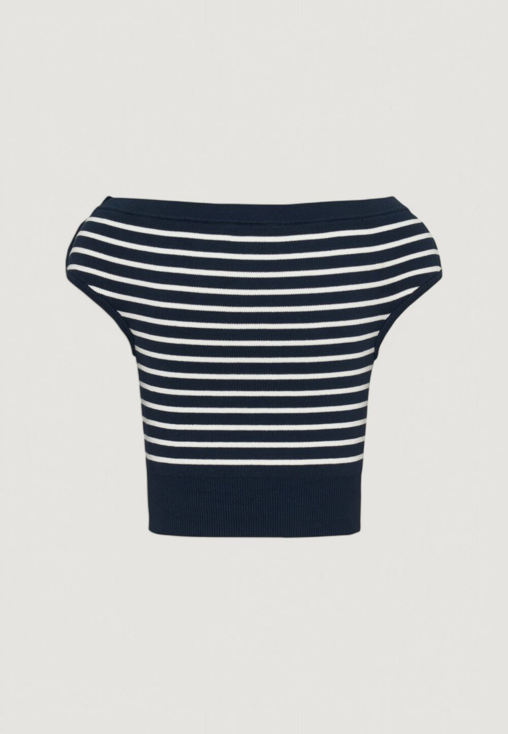 Maglia Tommy Hilfiger Jeans TJW OFF SHOULDER Blu - Foto 4