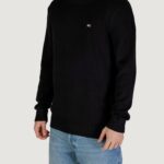 Maglione Tommy Hilfiger Jeans TJM ESSNTLS C-NECK Nero - Foto 2