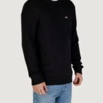 Maglione Tommy Hilfiger Jeans TJM ESSNTLS C-NECK Nero - Foto 3